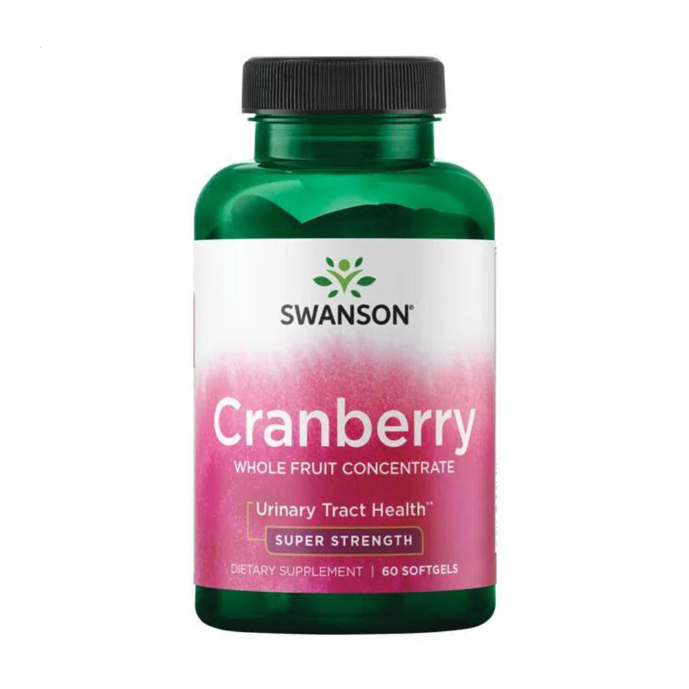 Журавлина Swanson Cranberry, 60 гелевих капсул